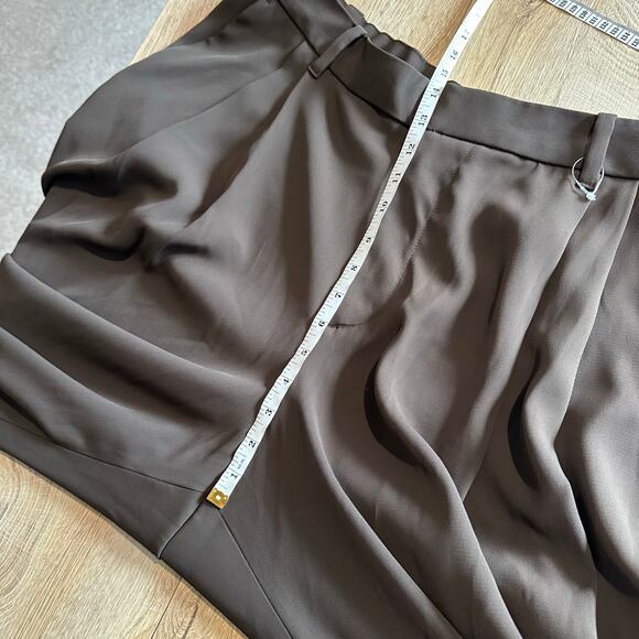 Gap 365 High Rise Trousers Terra Brown 20 Petite - Picture 11 of 13